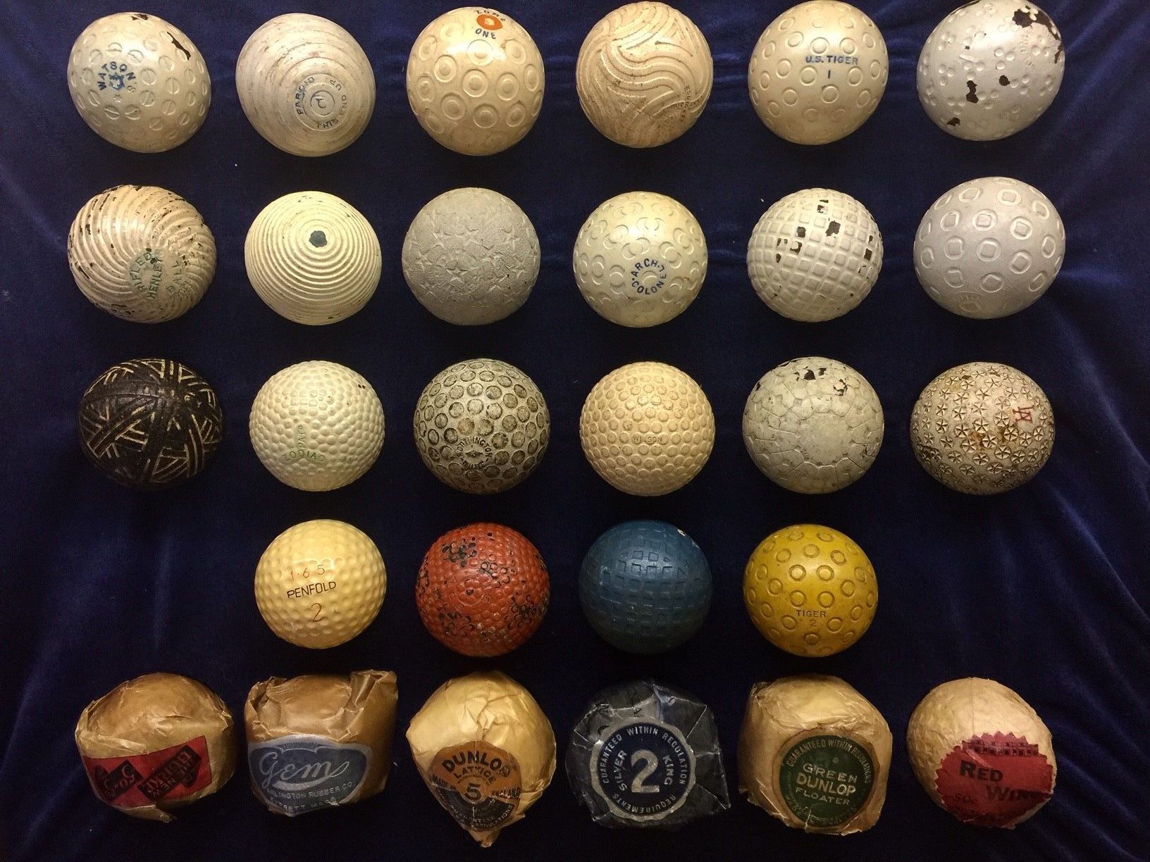 History of the Golf Ball by Gary Wiren