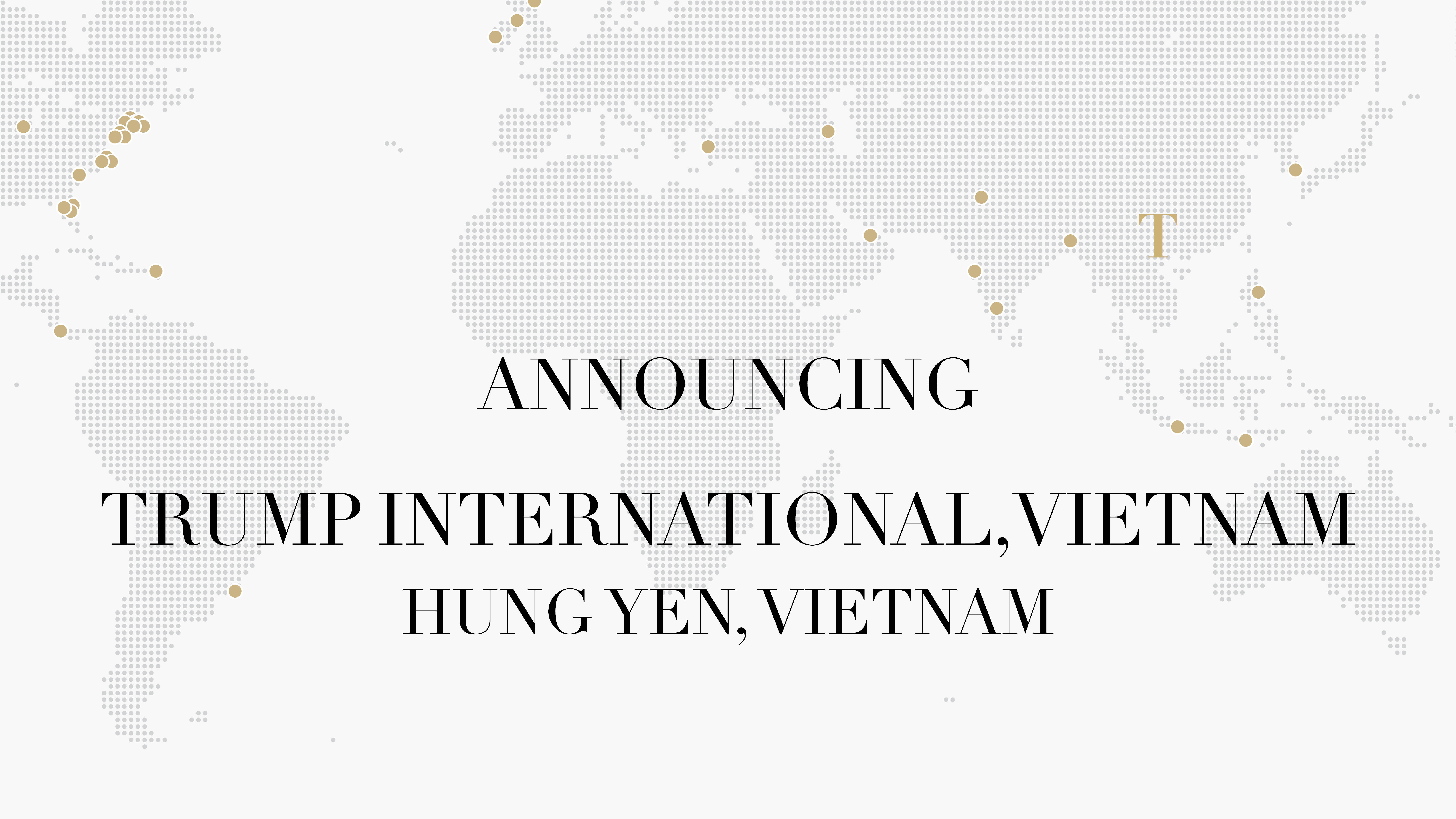 Hung Yen and The Trump Organization Break Ground on New Golf and Residential Project – Trump International, Vietnam
